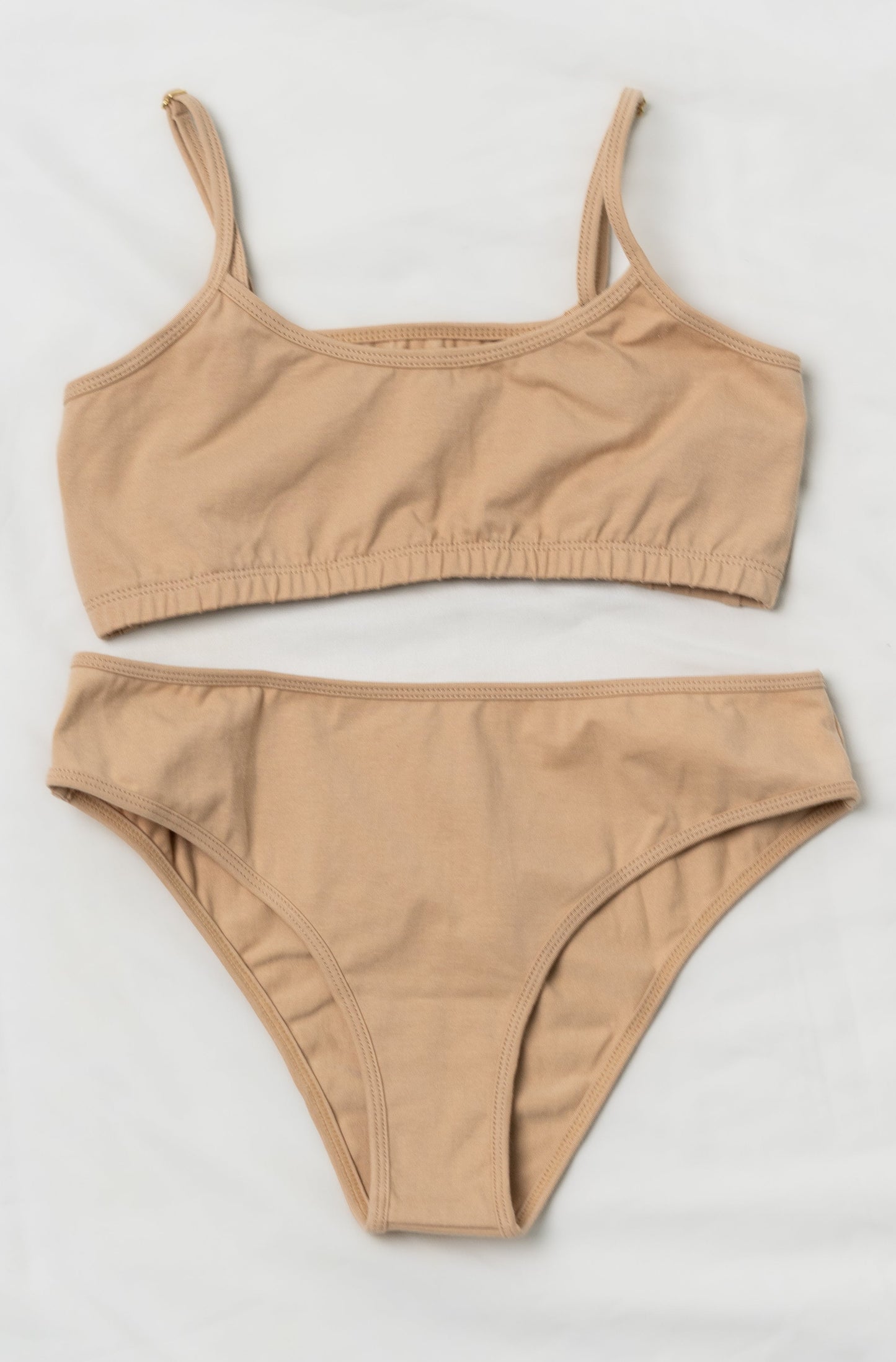 Bralette + Bikini Undie - Nude