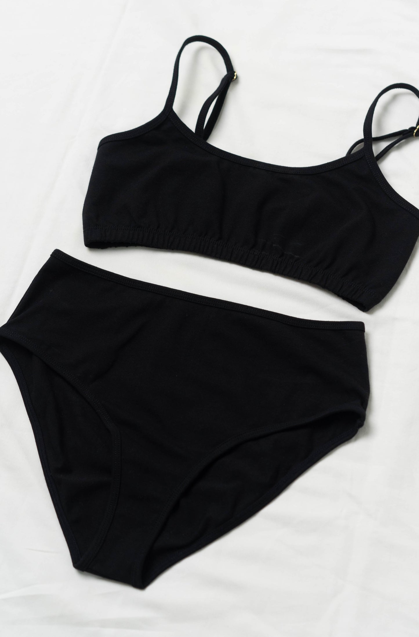Bralette + High Waist Undie - Night