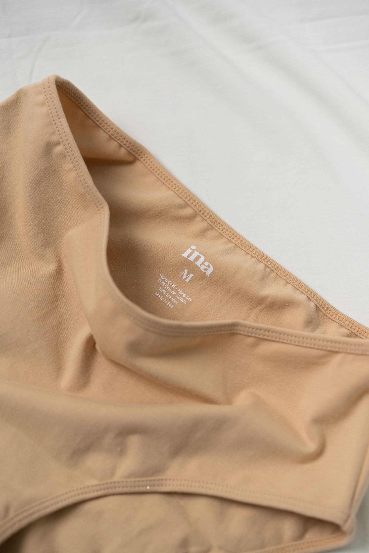 Cami + High Waist Undie - Nude