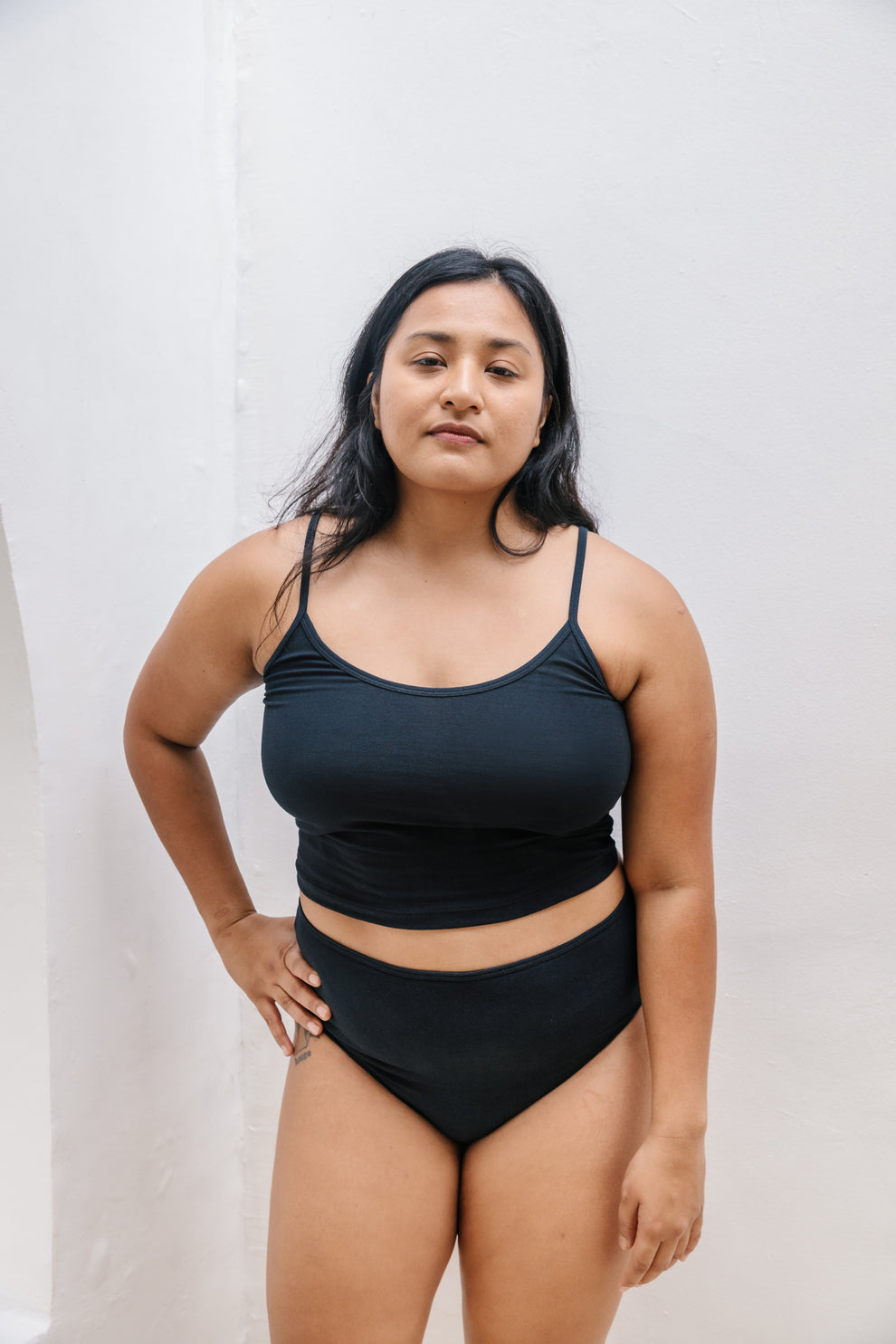 Cami + High Waist Undie - Night