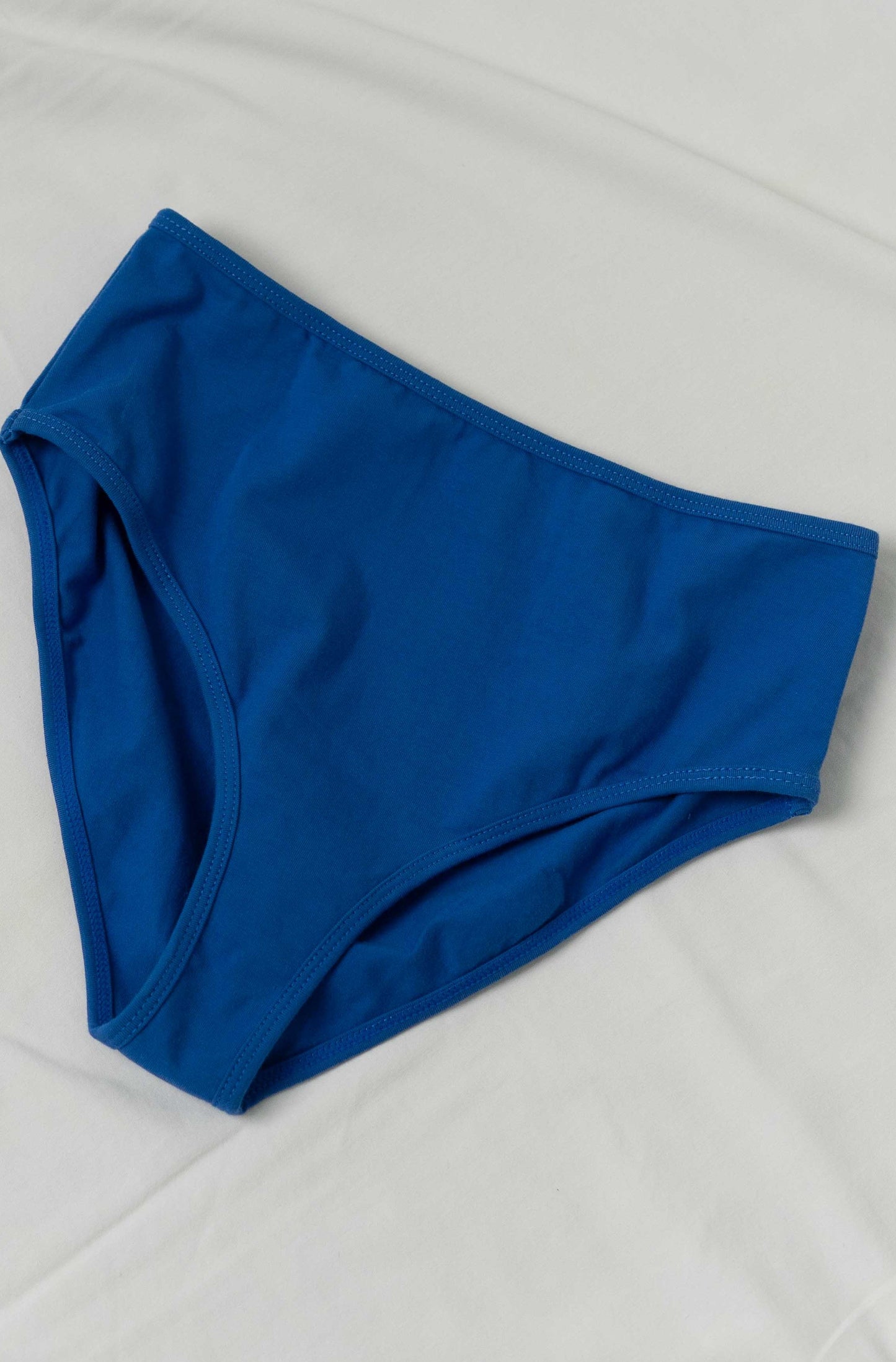 Bralette + High Waist Undie - Azure