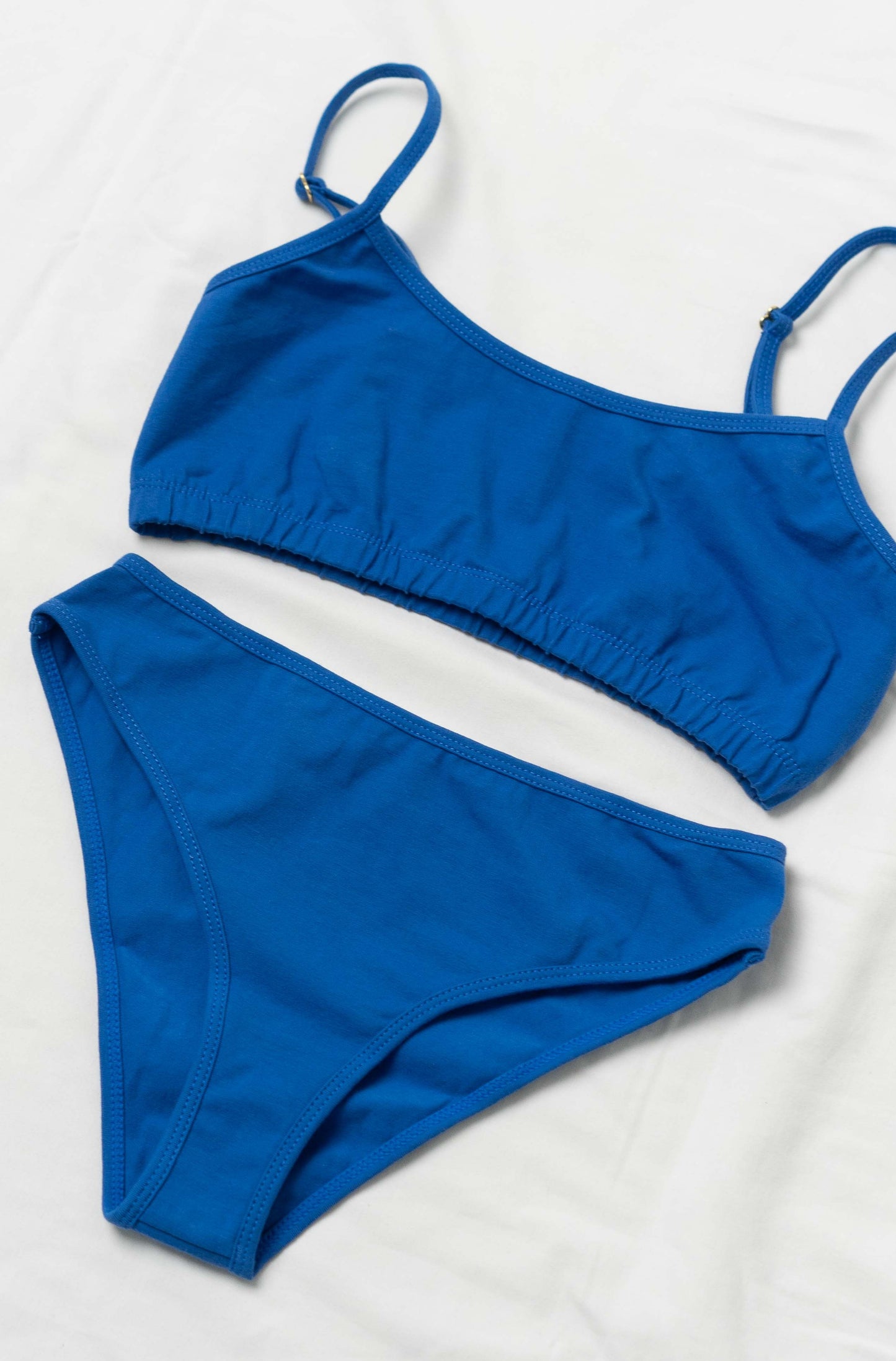 Bralette + Bikini Undie - Azure