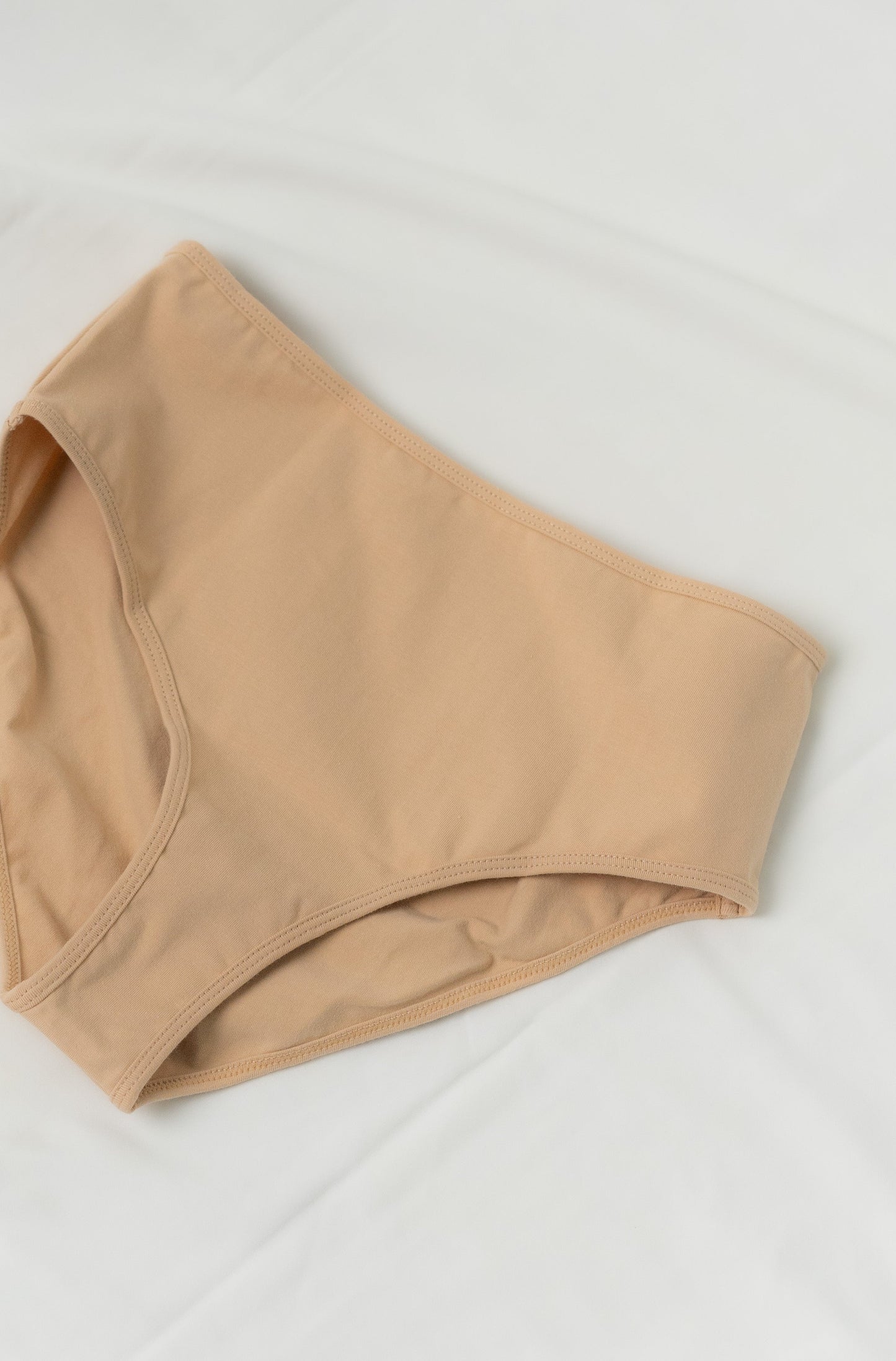 Cami + High Waist Undie - Nude